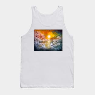 Storm waves Tank Top